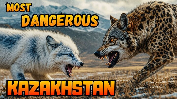 🐍 12 MOST DANGEROUS ANIMALS IN KAZAKHSTAN | From Venomous Spiders to Wild Bears