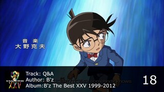 BEST 20 DETECTIVE CONAN's OP