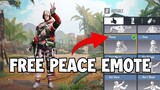 HOW TO GET FREE PEACE EMOTE in COD MOBILE CHINA VERSION!!