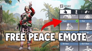 HOW TO GET FREE PEACE EMOTE in COD MOBILE CHINA VERSION!!