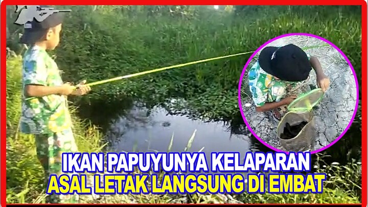 MANCING IKAN PAPUYU ~ ANAK KECIL MANCING IKAN PAPUYU
