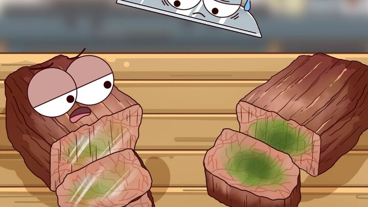 Daging sapi yang berkilauan seperti "logam"