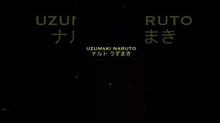 Uzumaki Naruto edits #shorts #naruto #anime