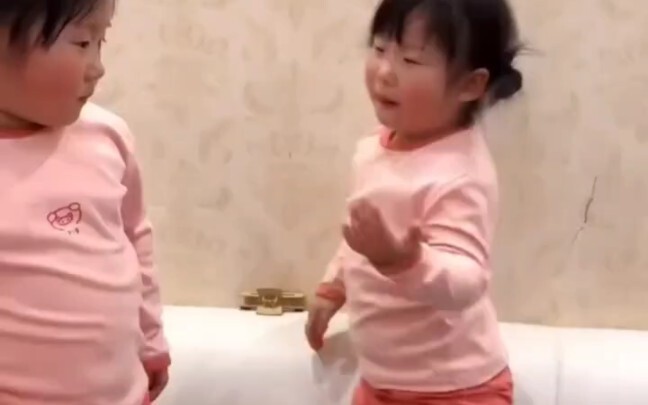 The little cotton-padded jackets—twin brothers—get into a fight, and it's Dad who ends up getting hu