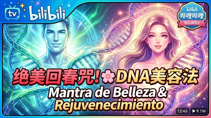 绝美回春咒 ✨ Mantra de Belleza y Rejuvenecimiento ADN (Subliminal 528Hz)