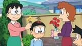 "Buket bunga dandelion ini adalah hadiah Hari Ibu dari Nobita untukku."