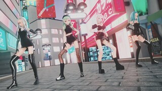 BLACKPINK - PINK VENOM พิษสีชมพู【MMD】