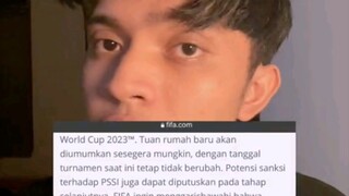 PIALA DUNIA INDONESIA BATAL 😭