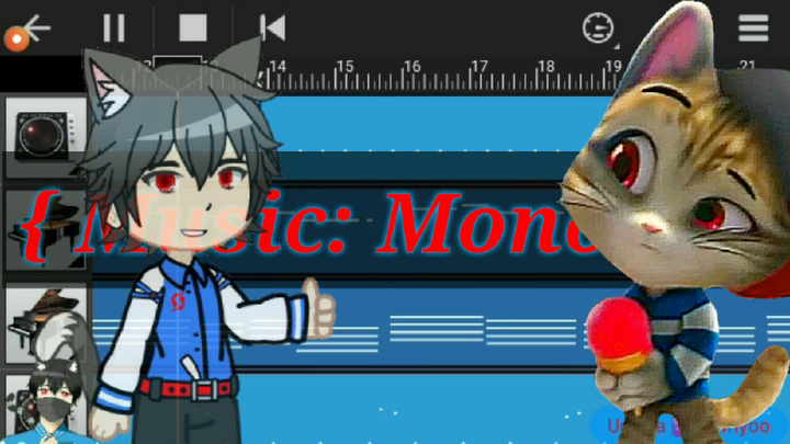 "I'm Playing With Piano🎹 The Music I Played Is Monody"|{ Made By: Uchiha Jefriyoo }