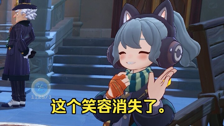 Xiao Luo’s smile fades with the wind.