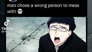 man chose a wrong person to mess with