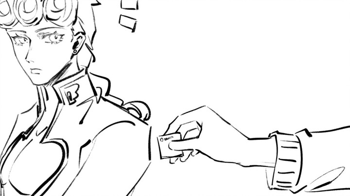 [Jo5 semua anggota ke Weirong Zuo] Kudengar Giorno menendang bosnya