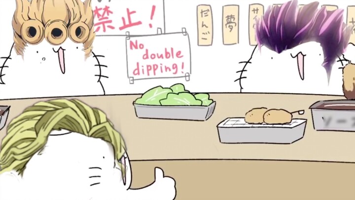 Take your son to eat boki's first bomb crumb dio