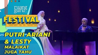 Perpaduan Suara Lesty dan Putri Ariani Bikin Merinding! | Ruangguru Festival Semester 2