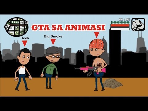 GTA SA ANIMASI INDONESIA#UCOK NAIK JET TERBANG