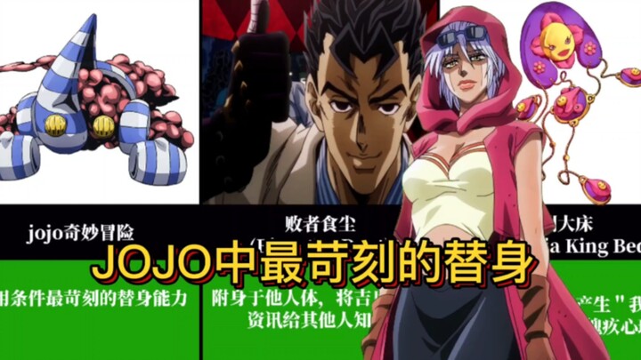 Ranking of the Stand abilities with the most demanding activation conditions in JOJO!