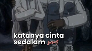 Katanya cinta sedalam samudera...??