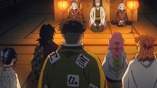 Demon Slayer Episode 23: The pillars gather to hold a meeting and decide to kill the Demon King Muza