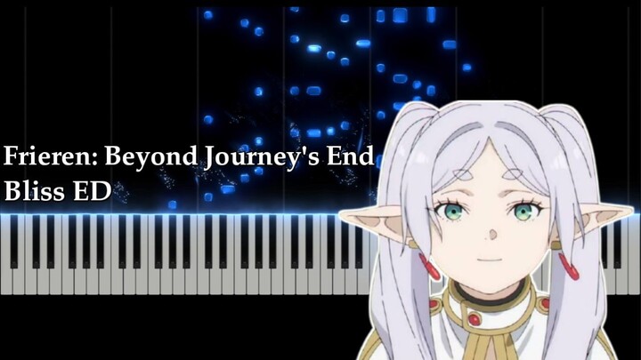 Frieren: Beyond Journey's End - Bliss ED (Piano Cover)