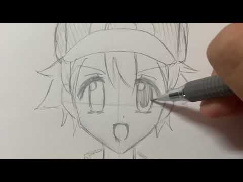 How to draw: Ash Ketchum | anime boy drawing | drawing tutorials for beginners