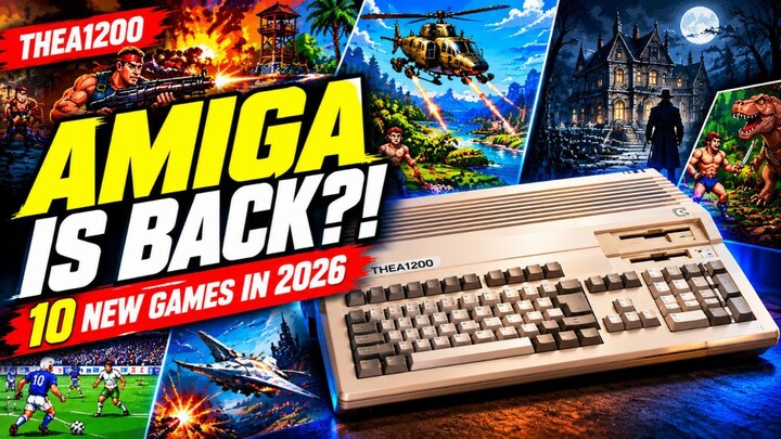 10 New Amiga 1200 Games in 2026 That Prove This Retro Computer Is Far From Dead!