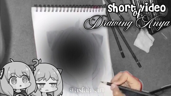 Anya spy x family drawing