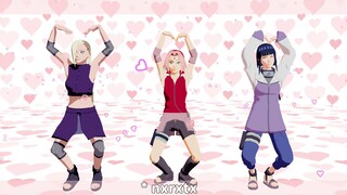 ちょw マジww 無理www【NARUTO MMD】HINATA*SAKURA*INO