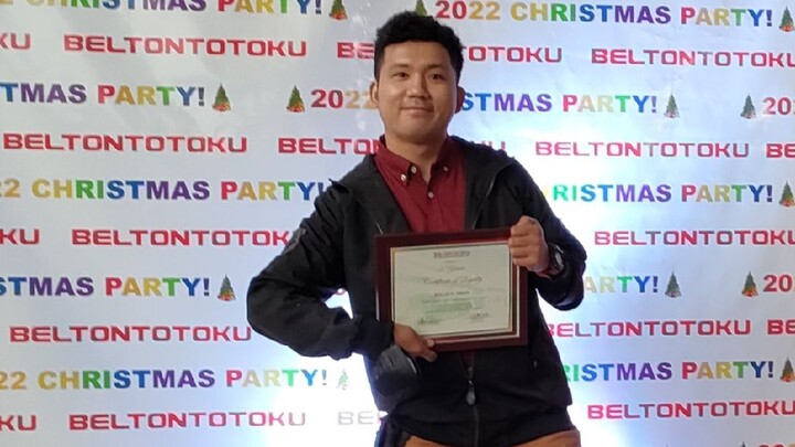 Beltontotoku christmast party 2022  #teamRed