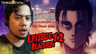 Gerakan Dimulai... | Attack On Titan S4 Episode 12 Reaction Indonesia