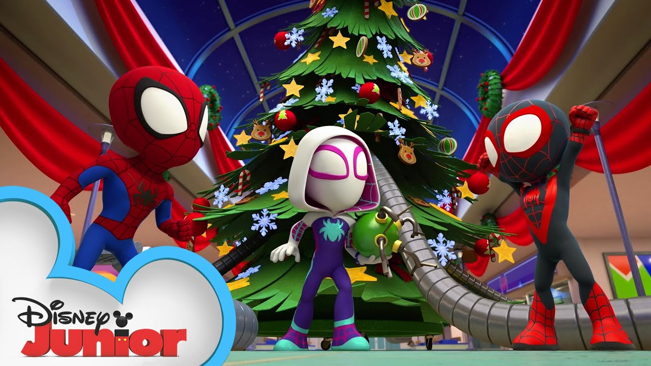 A Very Spidey Christmas Marvel S Spidey And His Amazing Friends Disney Junior Bilibili