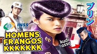 HOMENS FRANGOS SEM POSES GULOSAS O LIVE ACTION DE JOJO KKKKKKK