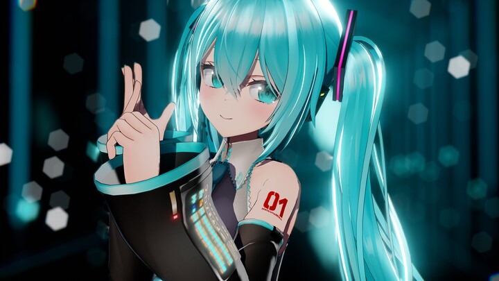 "If it were you, what would you wish for?" - Hatsune Miku 17th Birthday MMD Item