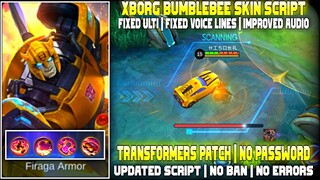 Re-Worked Xborg Bumblebee Skin Script with Voice | Fixed Ulti, Fixed Voice Lines & Improved Audio