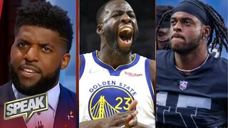 Emmanuel Acho is brutally honest about Davante Adams & Draymond Green's punishment for rough conduct