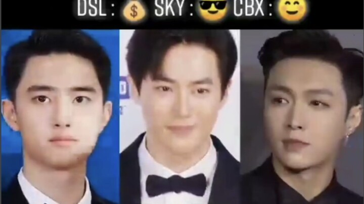 【EXO】Ba phong cách vẽ khác nhau của DSL, SKY và CBX