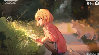"What I'm looking forward to is not snow, but the winter with you..."