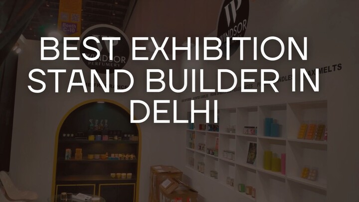 Professional Exhibition Stand Builder in Delhi for Trade Shows