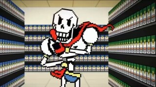 [Film Pendek Dubbing Undertale] Mengapa Anda ingin membeli pakaian di toko sup?
