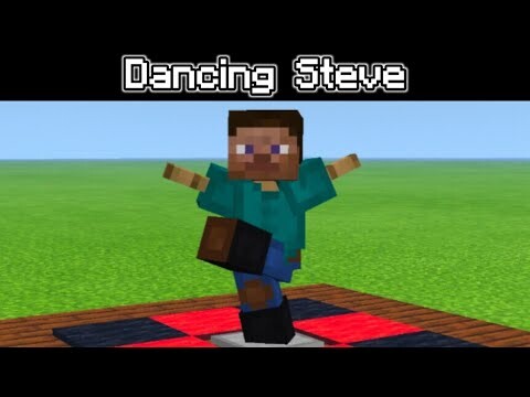 ✓Minecraft: How to Make a Dancing Steve #Shorts