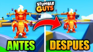 QUE PASA CUANDO JUEGAS STUMBLE GUYS CON LOS PEORES GRAFICOS?! - PRO TIPS EN STUMBLE GUYS MINECRAFT 🤑
