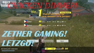 DUO TROPA KONG MALUPET! CHICKEN DINNER/ZetherGaming