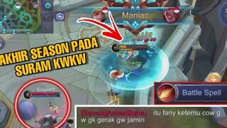 FANNY PAKE SPELL BARU INI PEMBAWA MANIAC! MUSUH LANGSUNG TOXIC GA JELAS KWKW!!