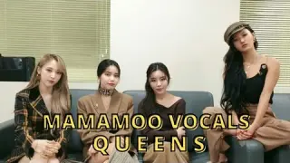 Mamamoo flexing their vocals