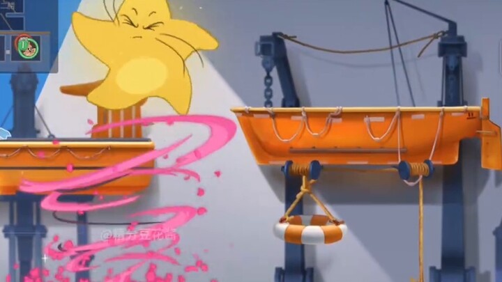 I'm cracked! [Cat and Mouse Sand Sculpture Collection #406]