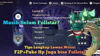 [F2P] TIPS LENGKAP SPIRAL ABYSS LAWAN WENUT, PASTI FULLSTAR❗- Genshin Impact Indonesia