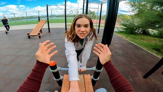 CRAZY GIRL WANTS ME TO BE HER LOVER @CrazyTany  (ParkourPOV Romantic Funny)