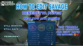 How To Edit Savage | Benedetta Patch Best Way And New Tricks