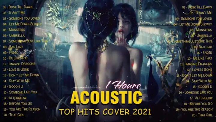 Best English Acoustic Songs Cover 2021 🎵 Most Popular Tik Tok Love Songs Playlist / Top Songs Cover