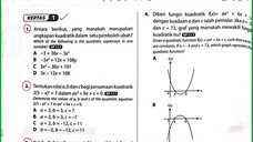 BAB 1: KUADRATIK 3