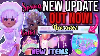 NEW UPDATE OUT NOW! ALL CODES, CLAW MACHINE ITEMS, SPRING VALK AND MORE| Roblox Astro Renaissance
